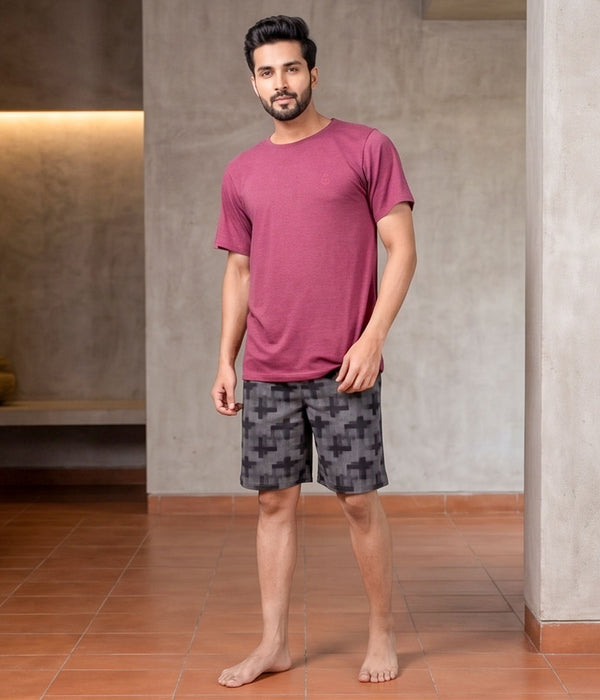 Graphite Block Mens Shorts