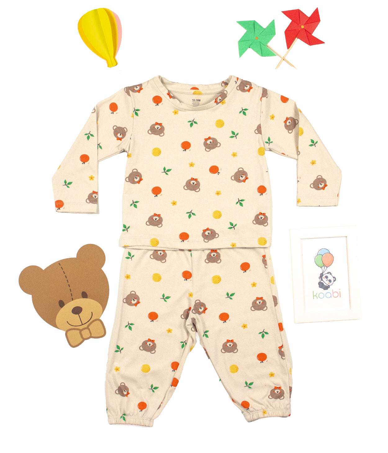 Blossom Bears Kids Jogger Set