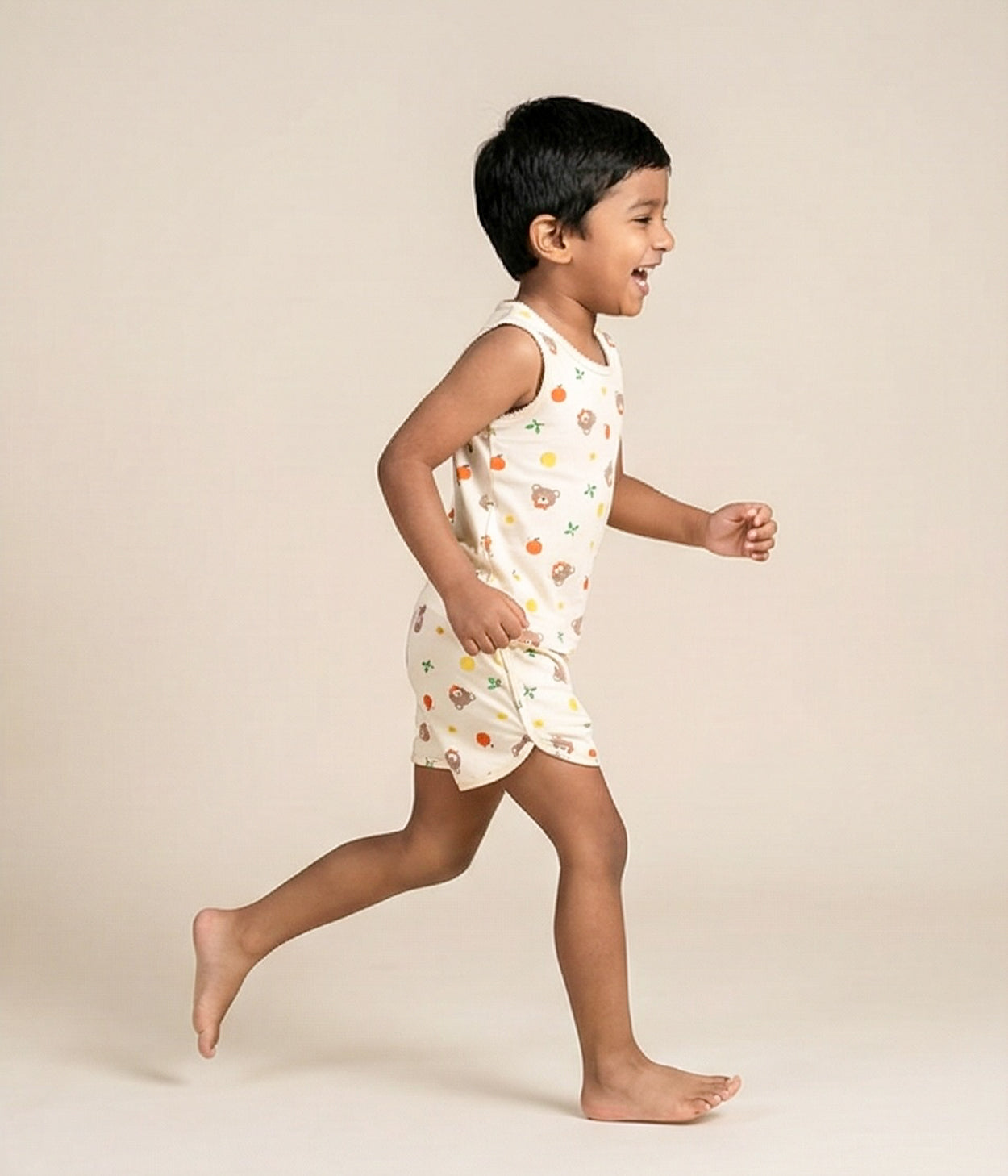 Blossom Bears Kids Sleeveless Set