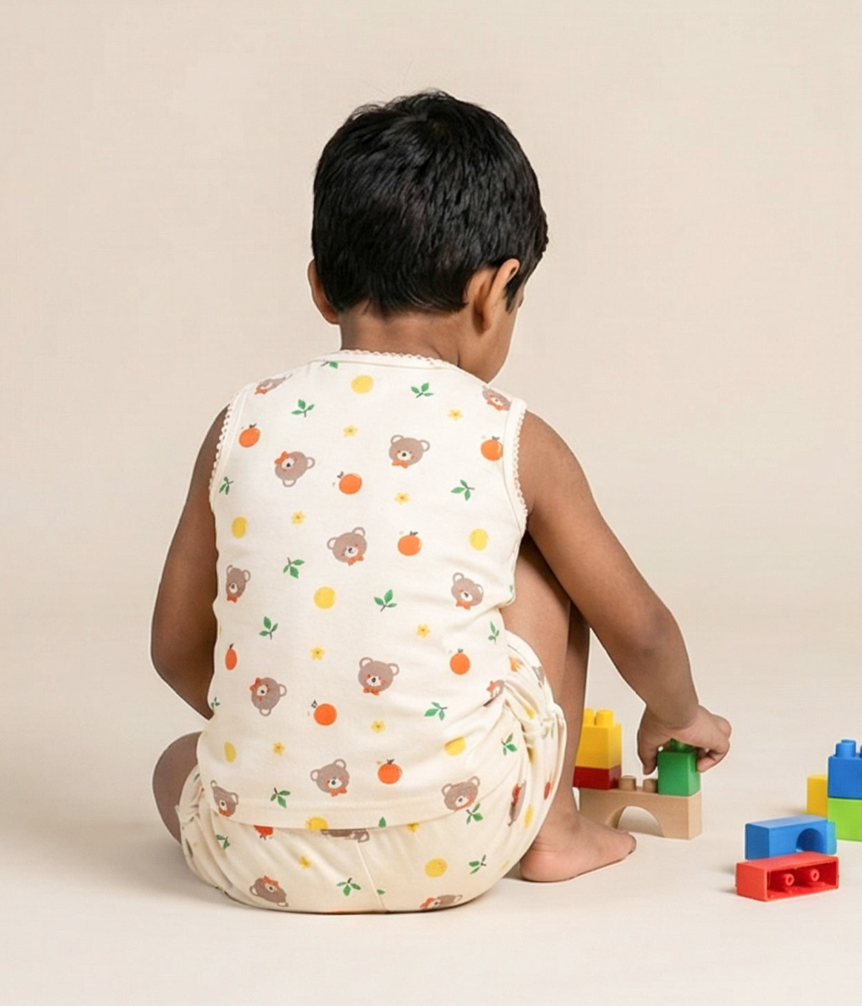 Blossom Bears Kids Sleeveless Set