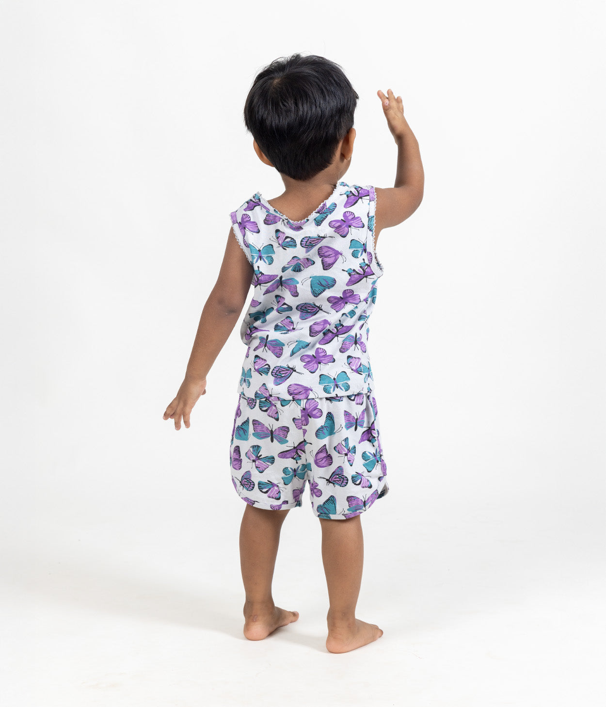Butterflies Kids Sleeveless Set