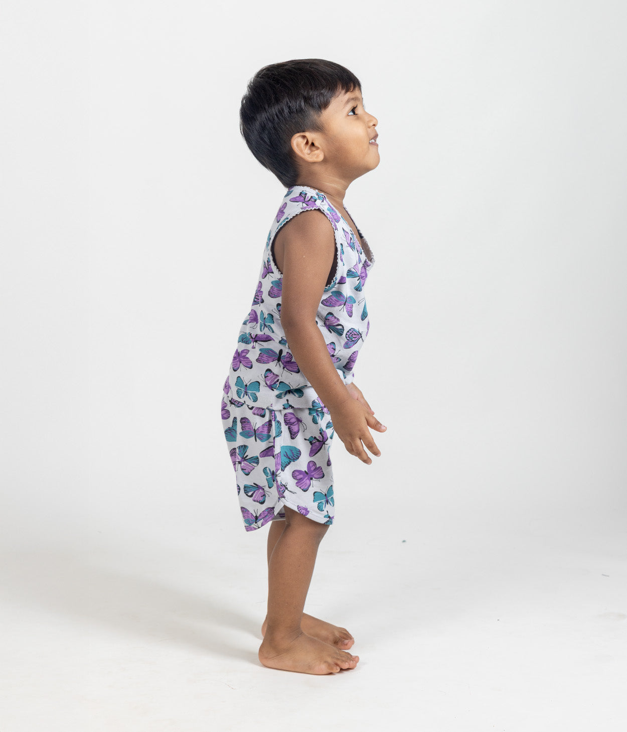 Butterflies Kids Sleeveless Set
