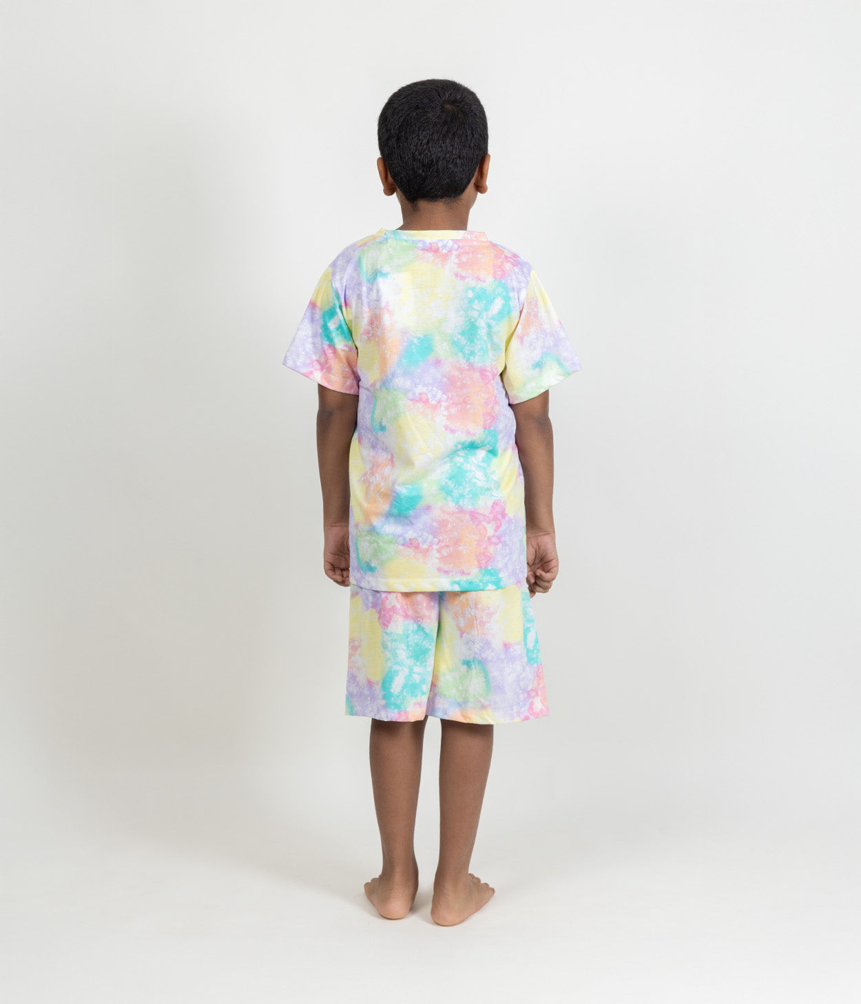 Cotton Candy Kids Shorts Set