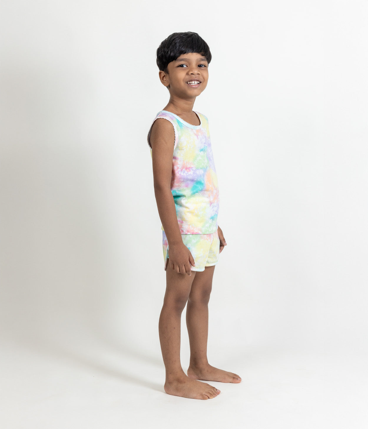Cotton Candy Kids Sleeveless Set