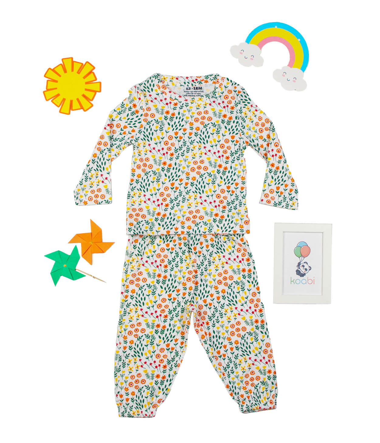 Floral Baby Nightset