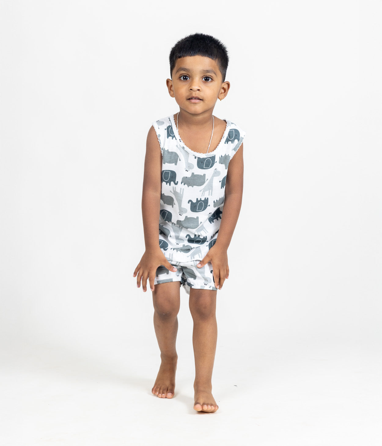 Happy Safari Kids Sleeveless Set