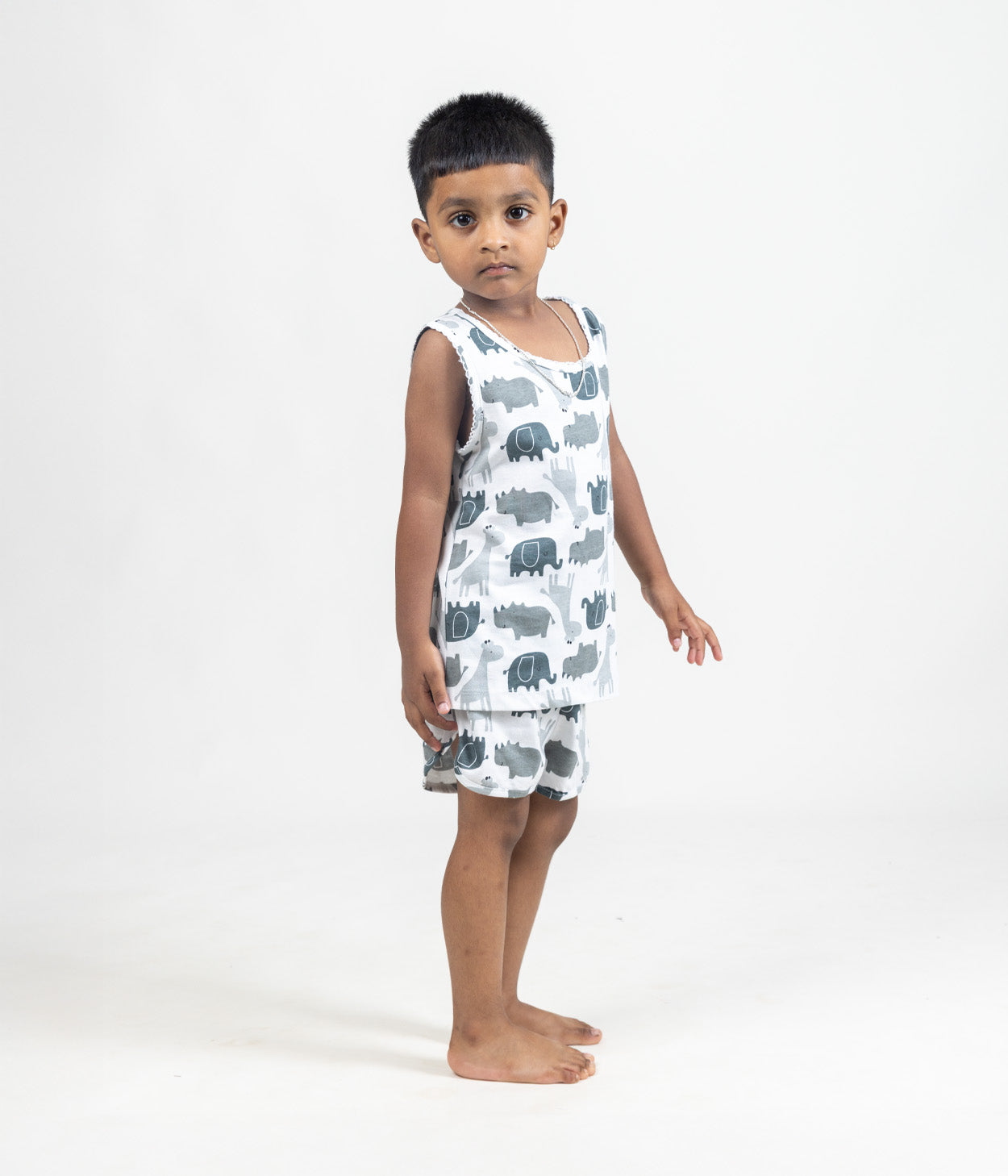 Happy Safari Kids Sleeveless Set