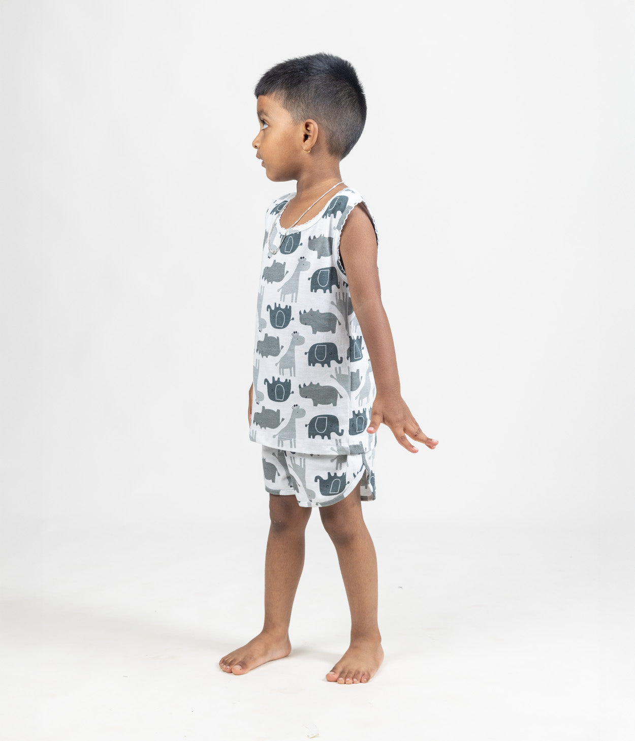 Happy Safari Kids Sleeveless Set