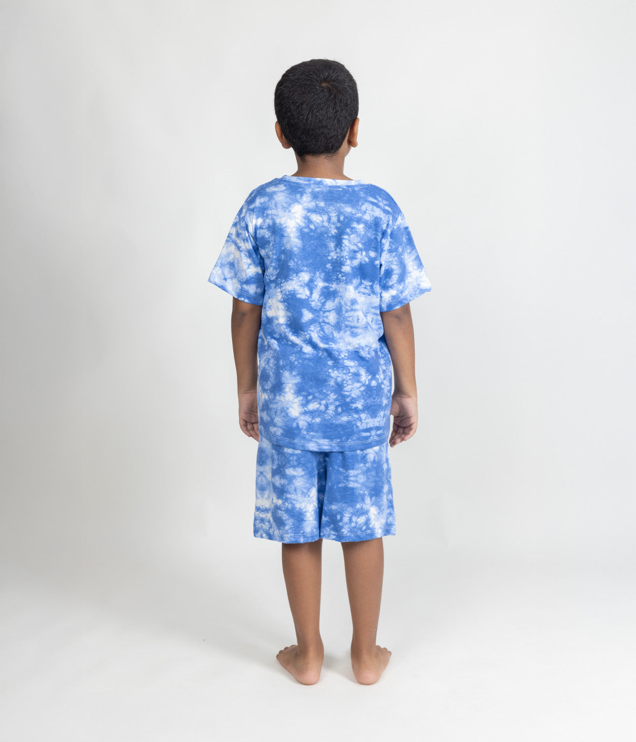 Indigo Frost Kids Shorts Set