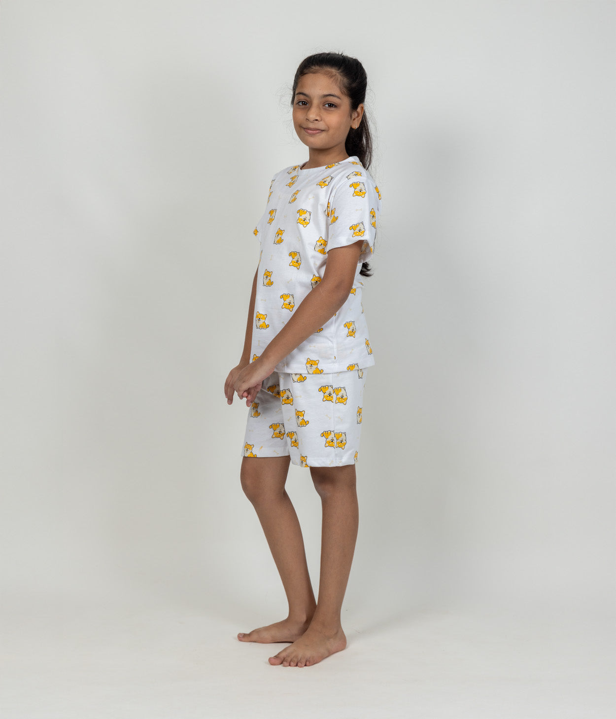 Puppy Parade Kids Shorts Set