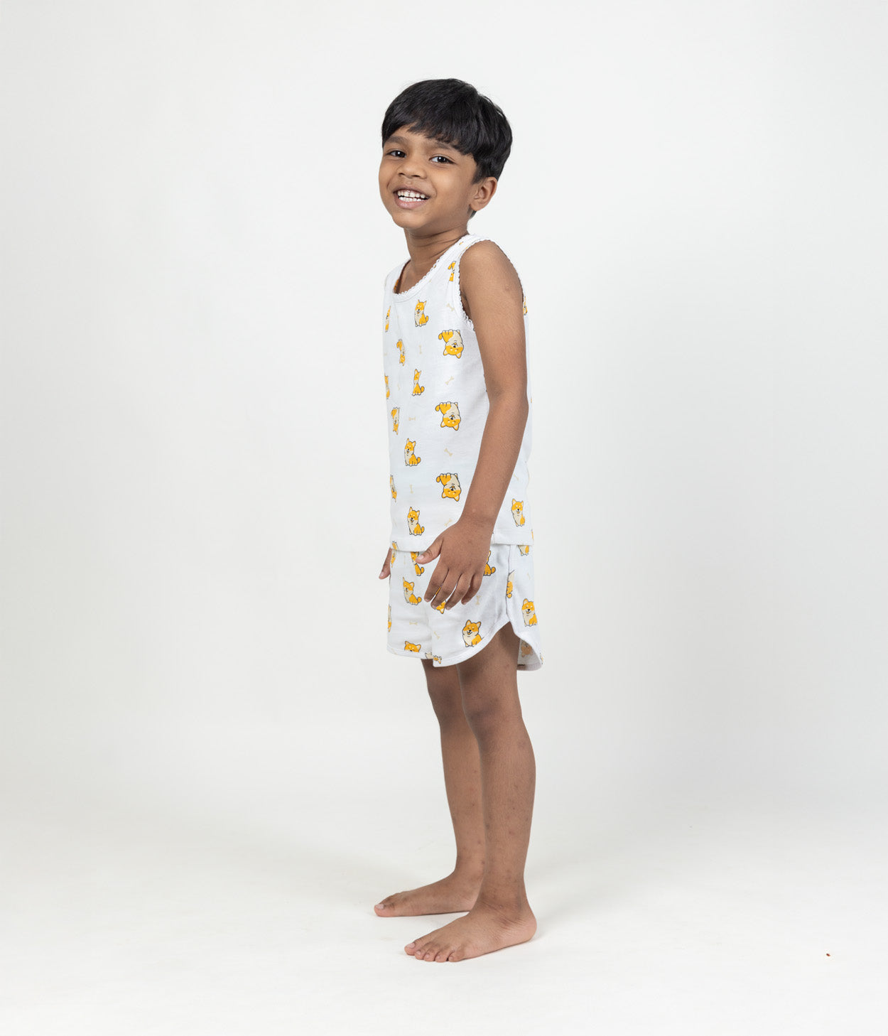 Puppy Parade Kids Sleeveless Set