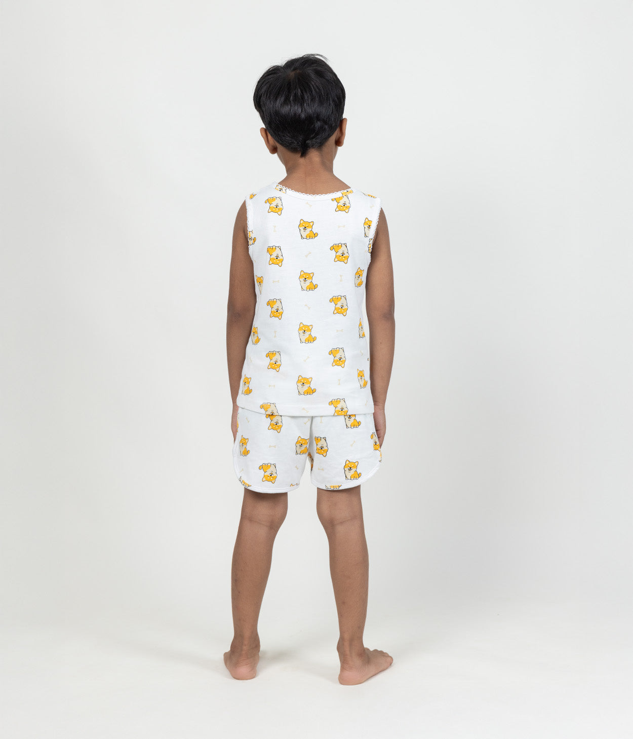 Puppy Parade Kids Sleeveless Set