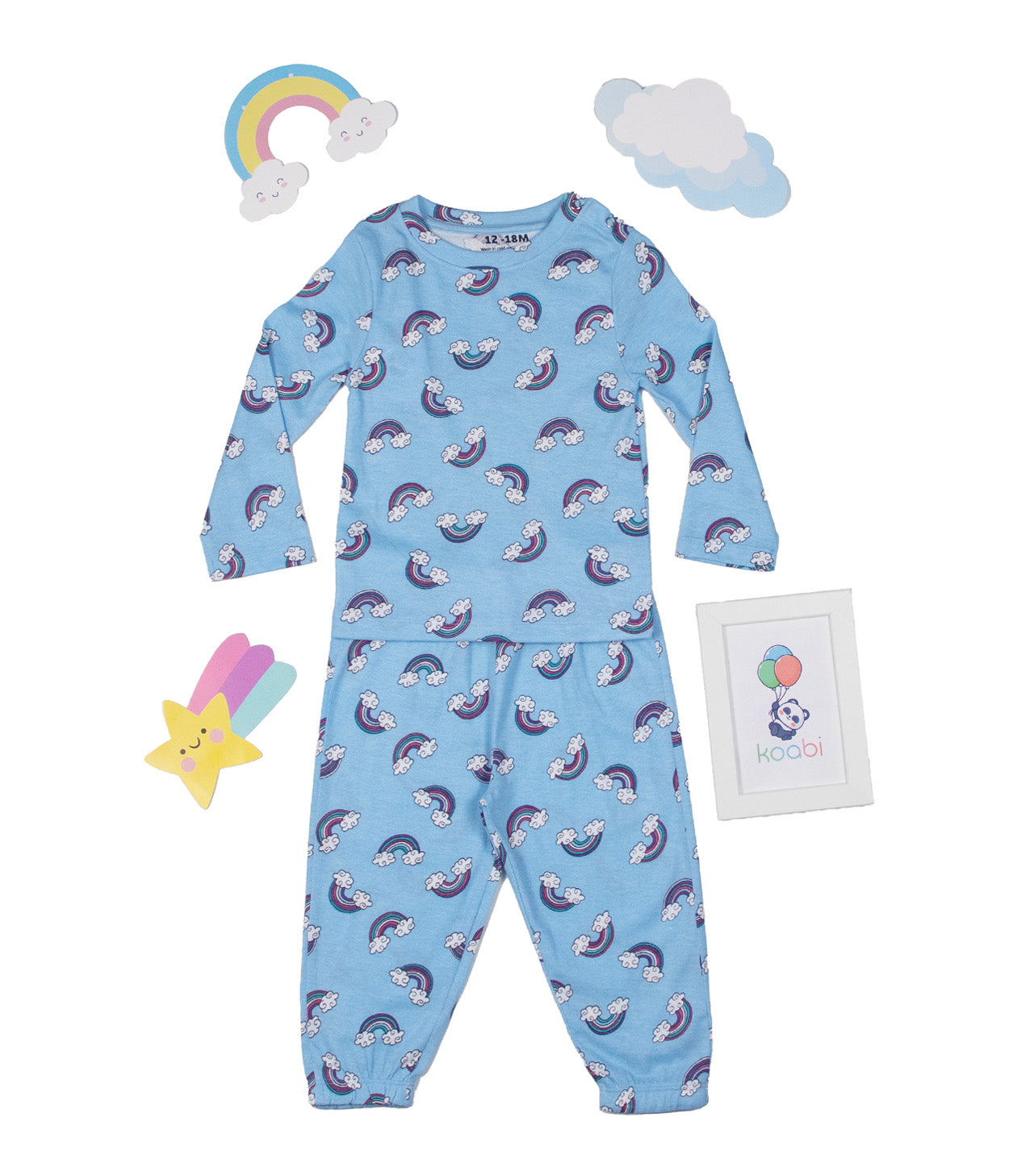 Rainbows Baby Nightset