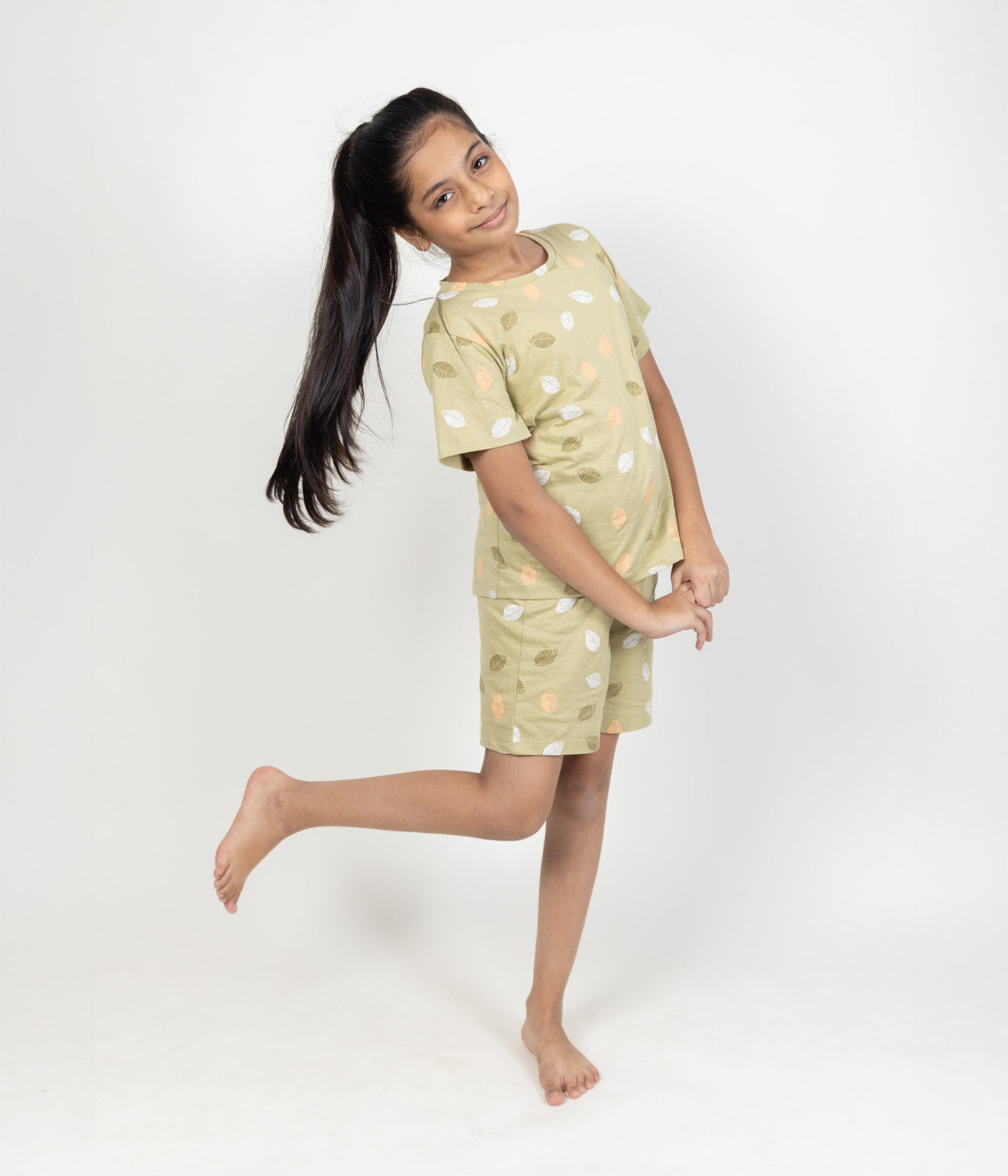 Soft Autumn Kids Shorts Set