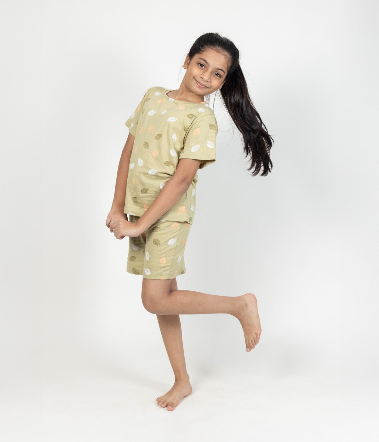Soft Autumn Kids Shorts Set