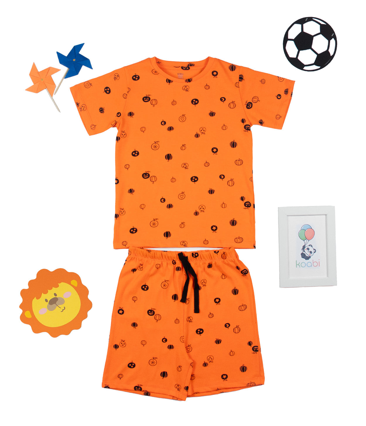 Spooky Cute Kids Shorts Set