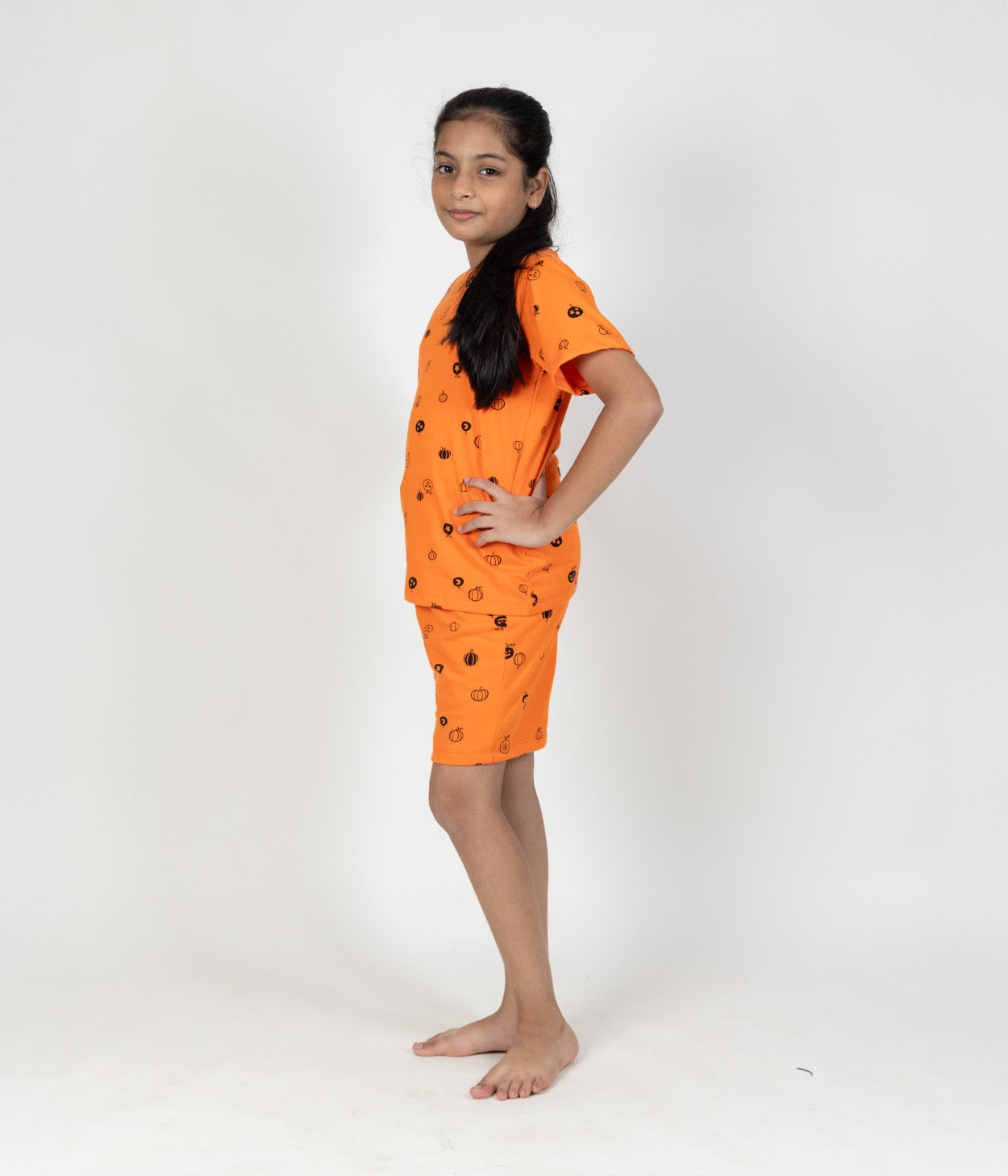Spooky Cute Kids Shorts Set