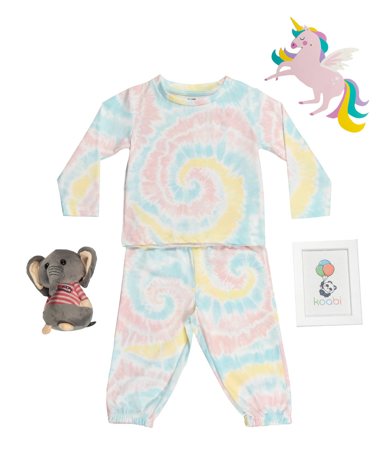Sunshine Swirl Kids Jogger Set