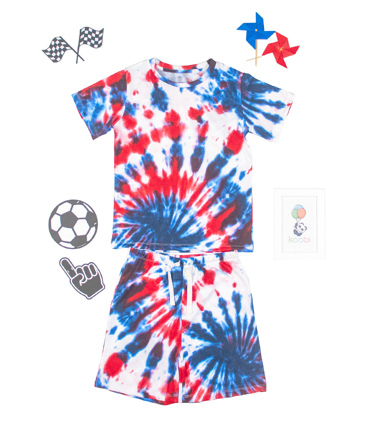 Superhero Kids Shorts Set