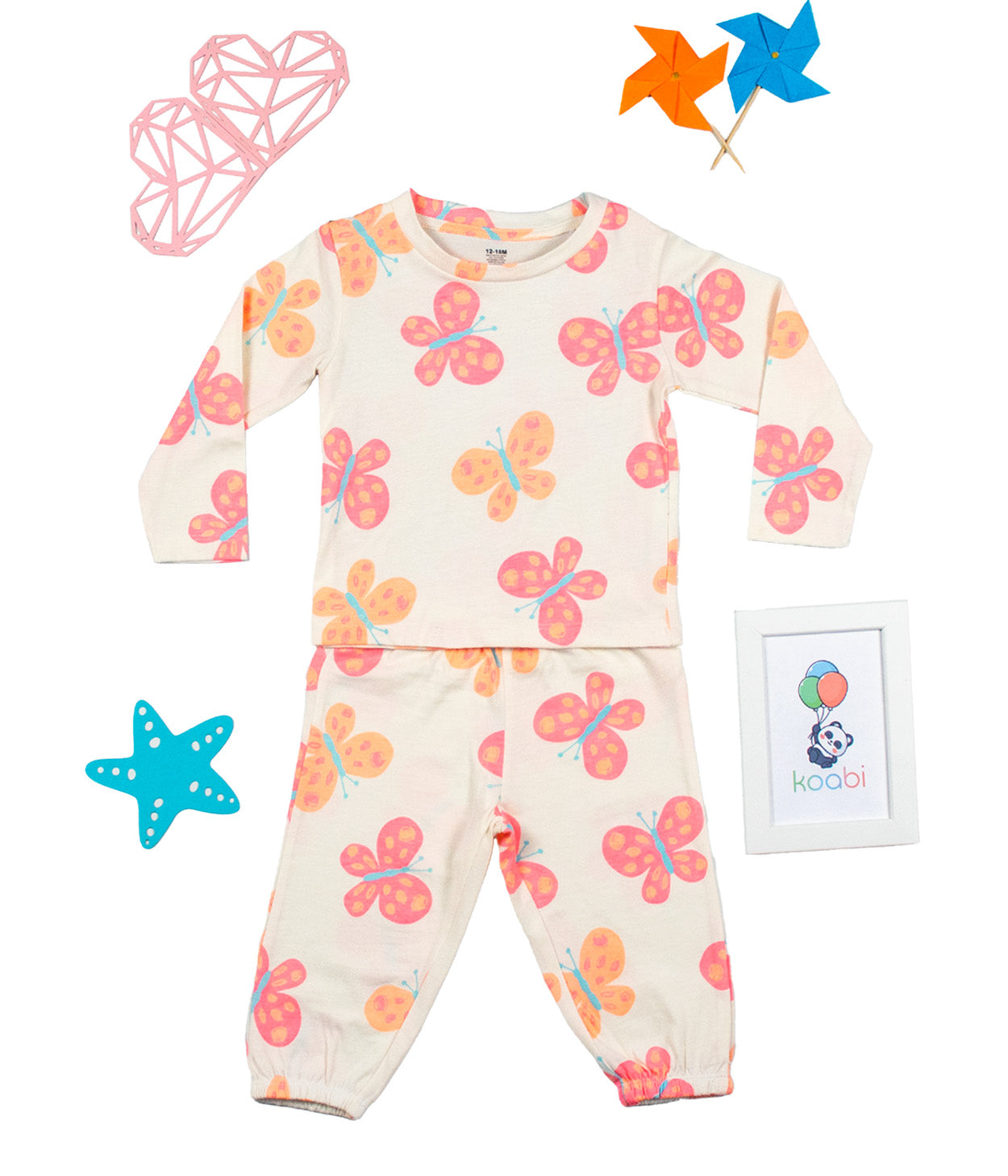 Whimsical Wings Kids Jogger Set