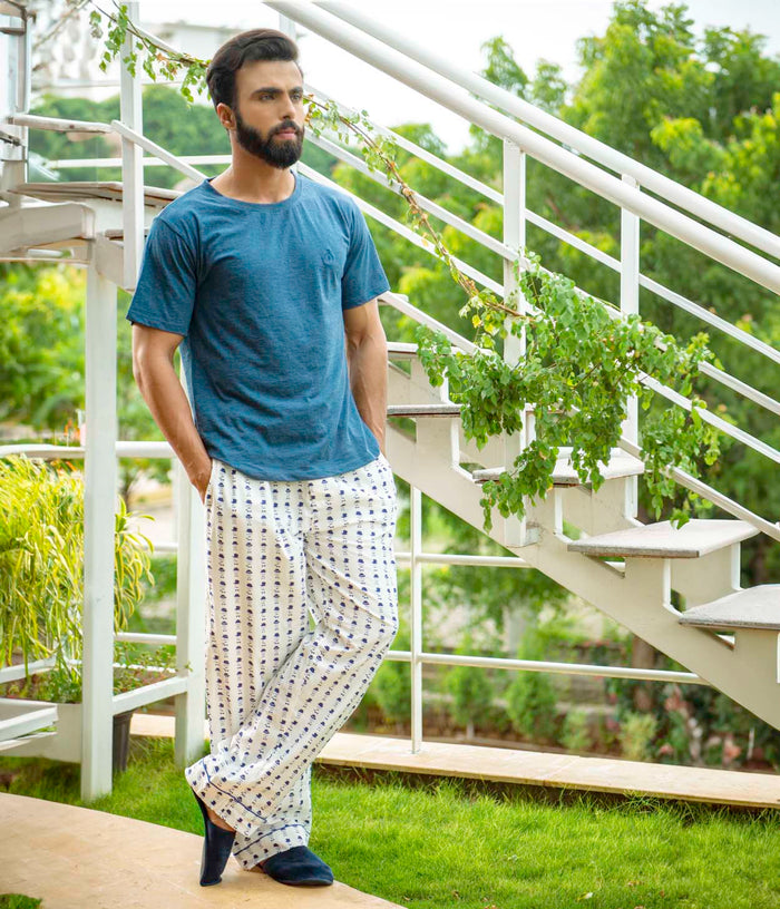 Alastaire Mens Printed Pyjama