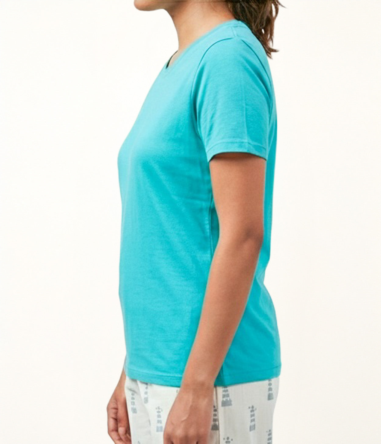 Aqua Womens T-Shirt