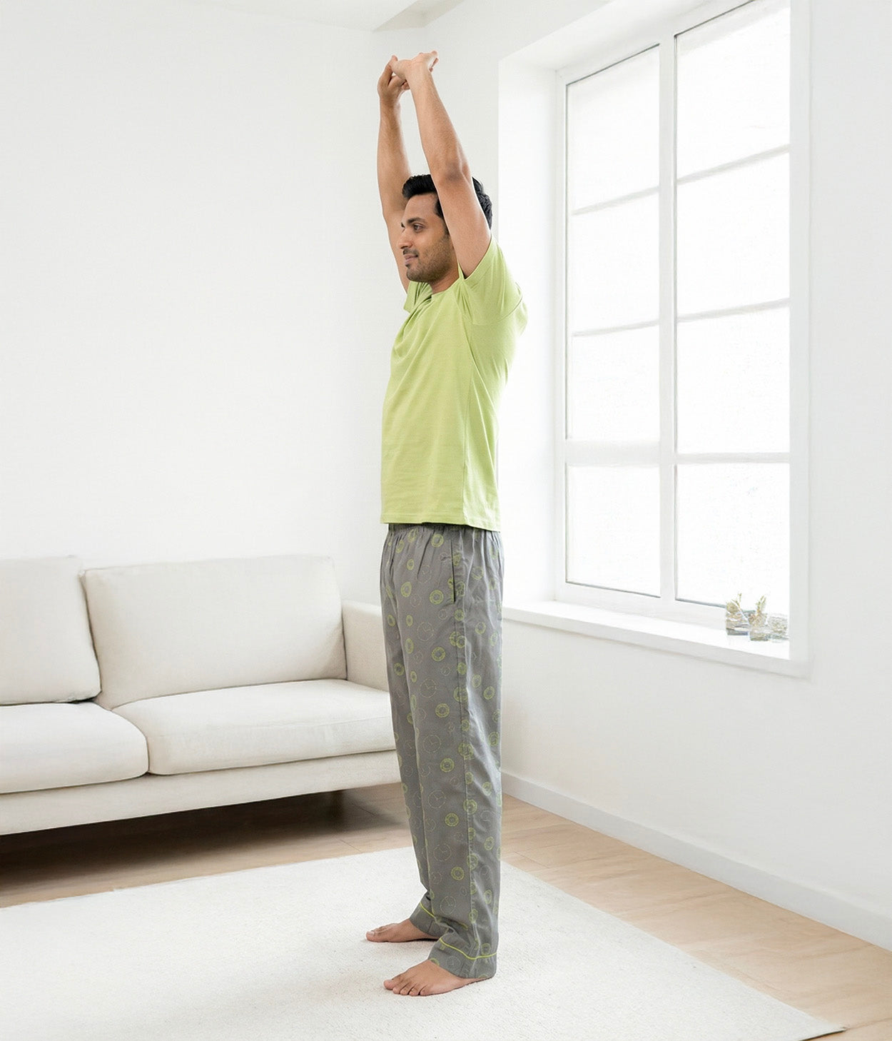 Horacio Mens Printed Pyjama