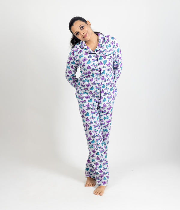 Butterflies Women's Nightset