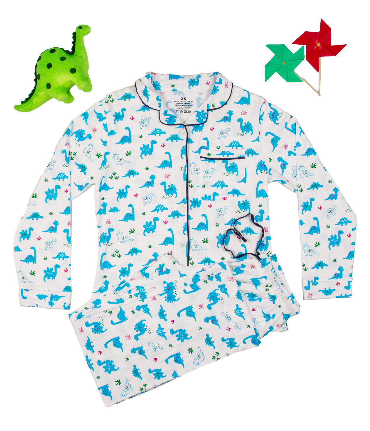 Dinosaurs Women's Printed Knit Nightset