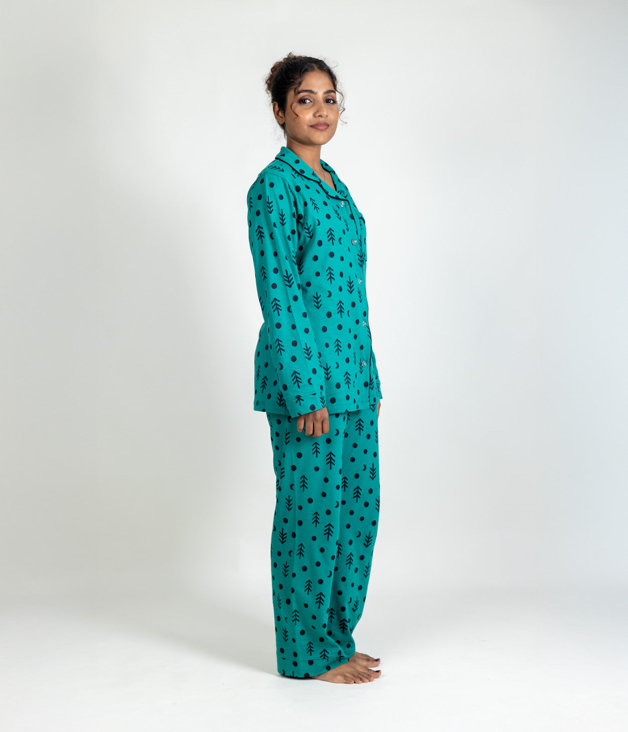Forest Green Women's Nightset