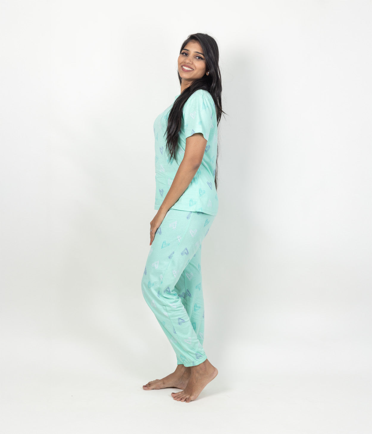 Happy Hearts Women's Nightset
