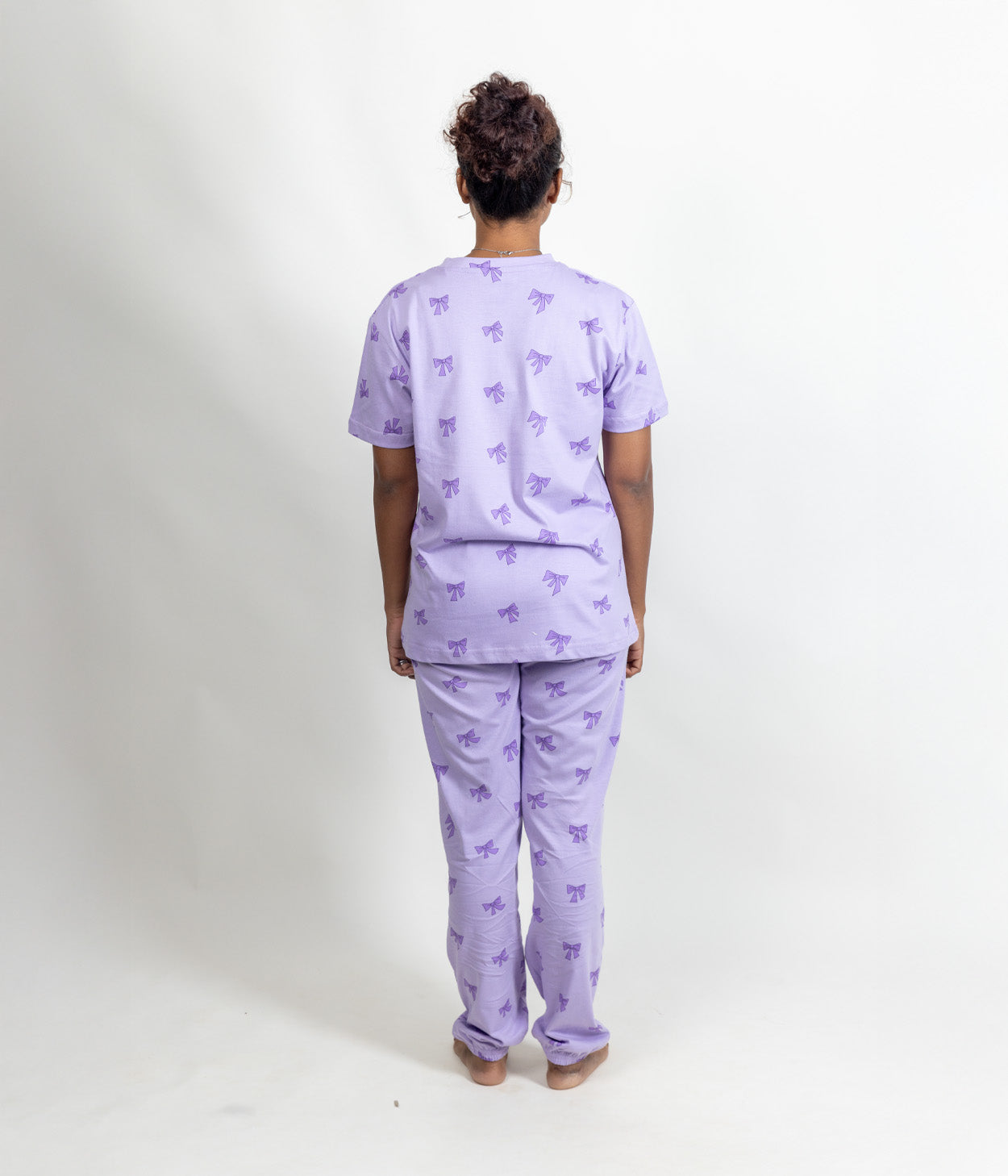 Lilac Bows Women's Nightset
