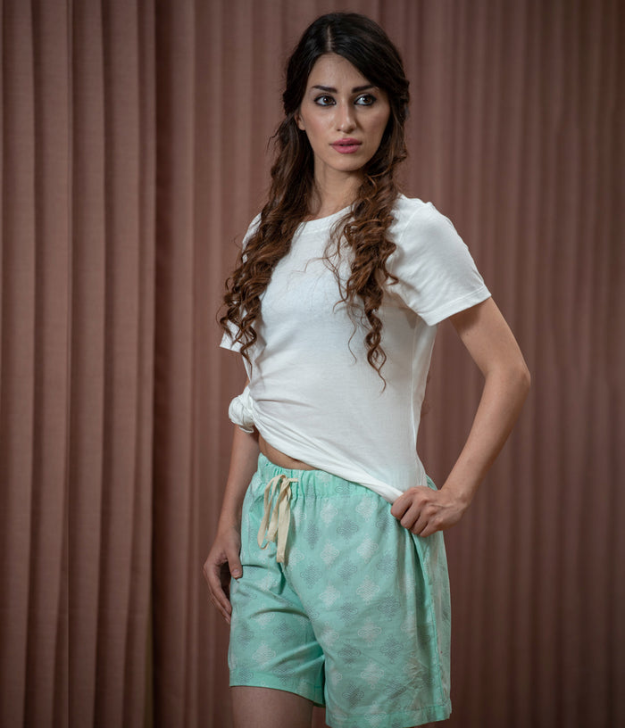 Casimiro Patterned Womens Shorts