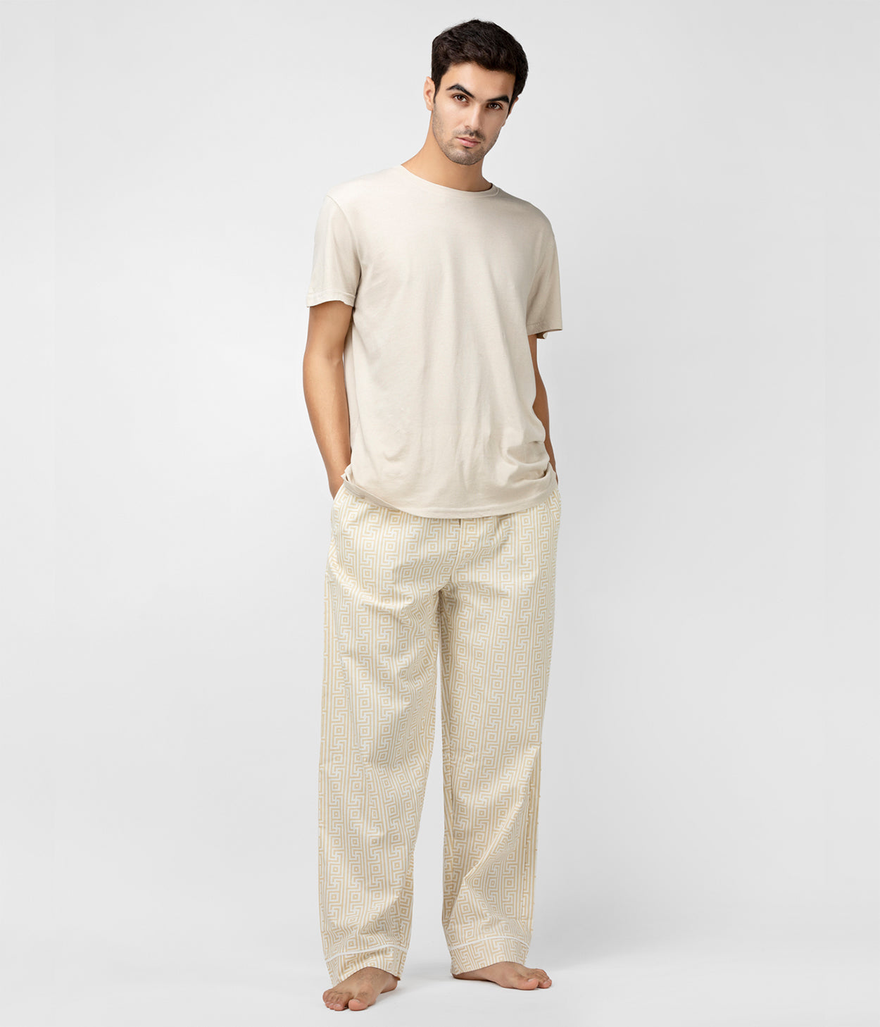 Gaia Mens Patterned Pyjama
