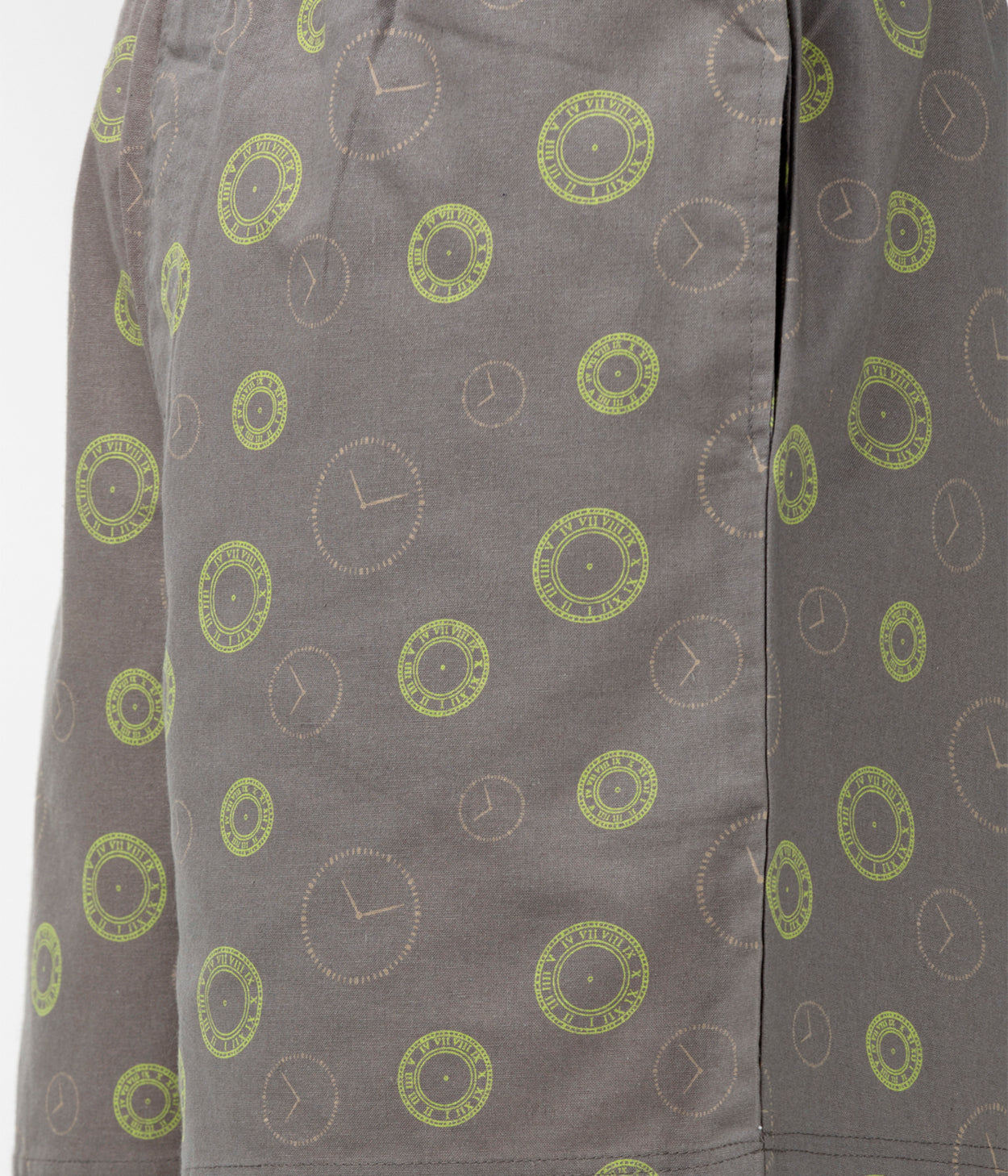 Horacio Grey Printed Mens Shorts