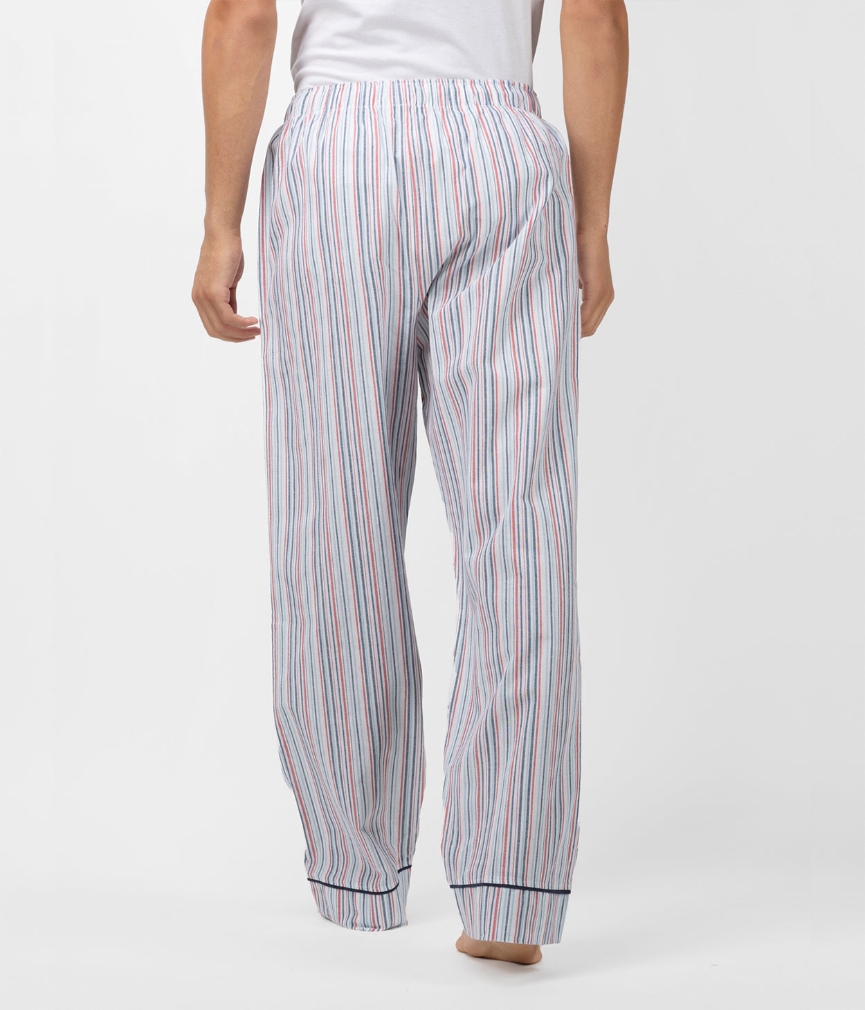Infinity Mens Multicolor Striped Pyjama