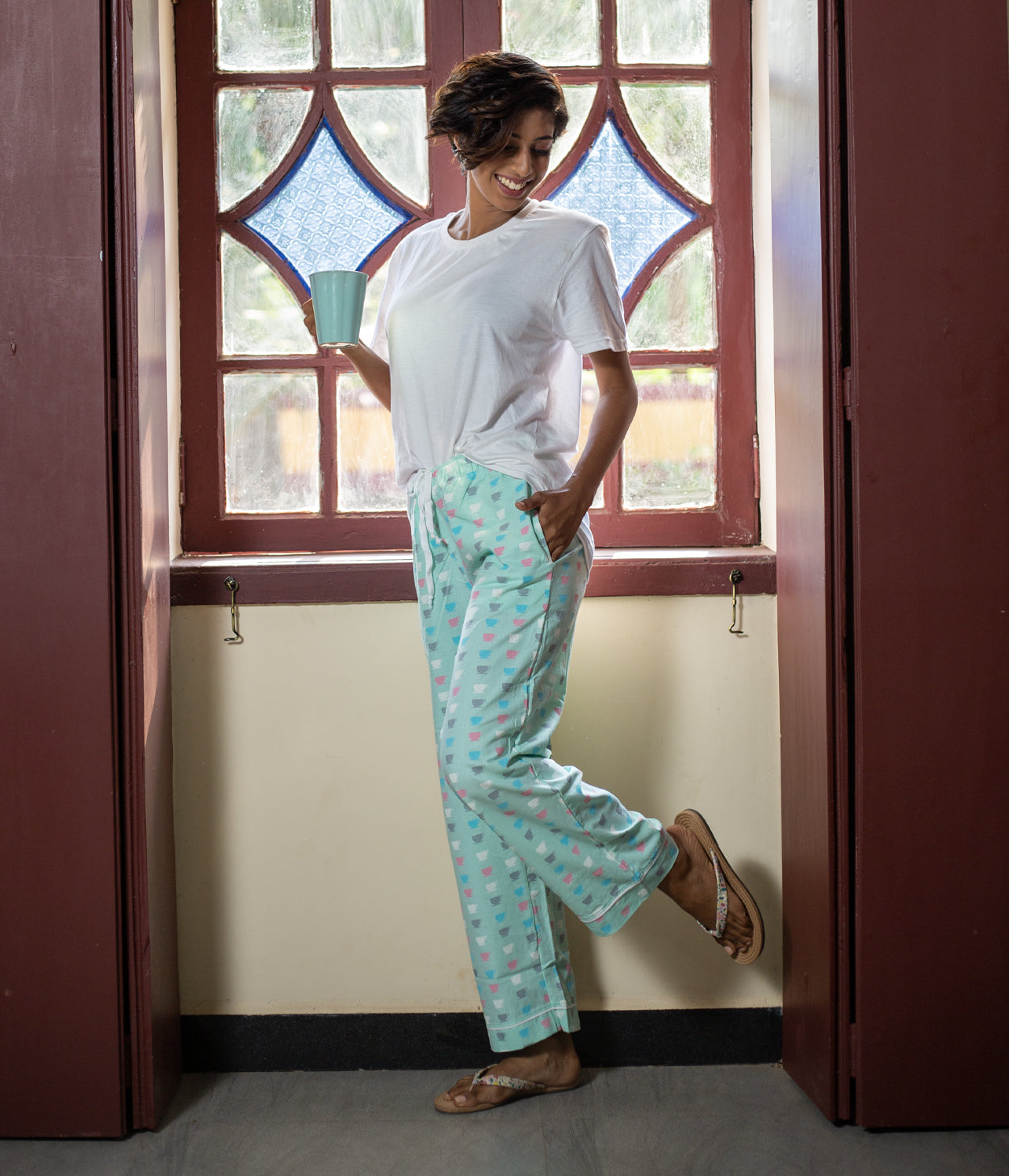 Joan Womens Printed Pyjama