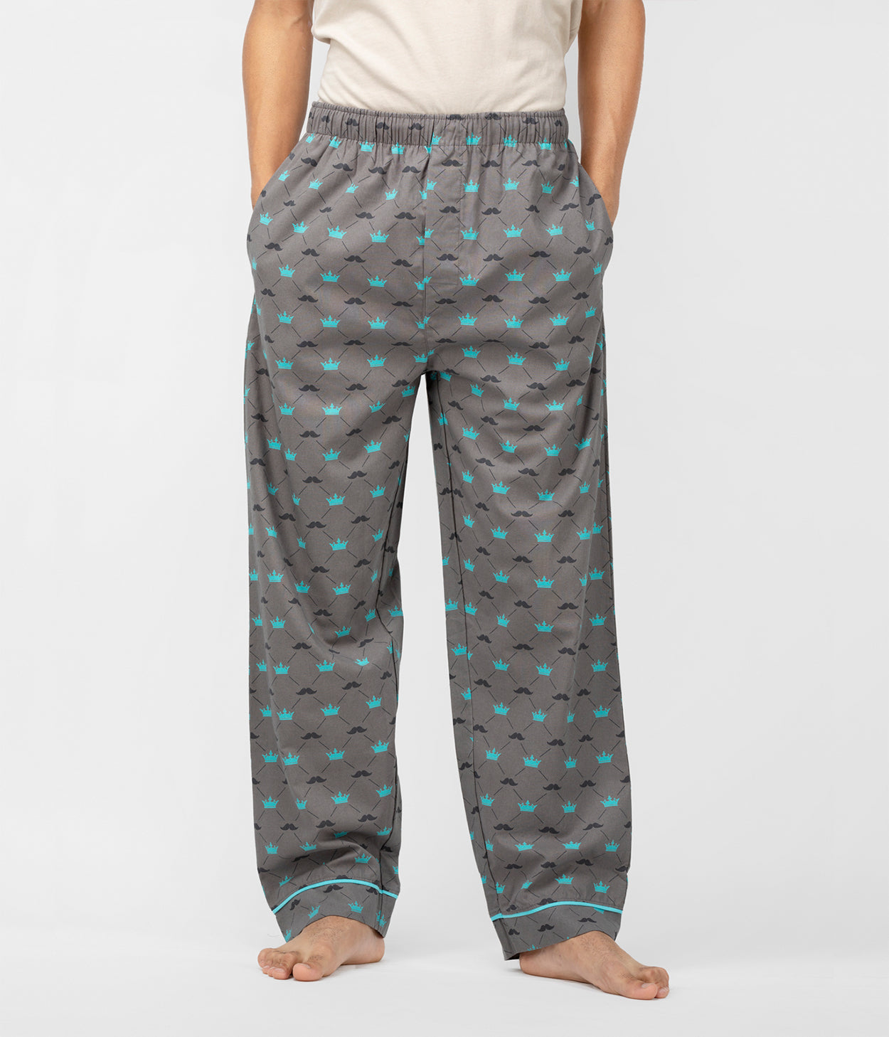 Leopold Mens Printed Pyjama