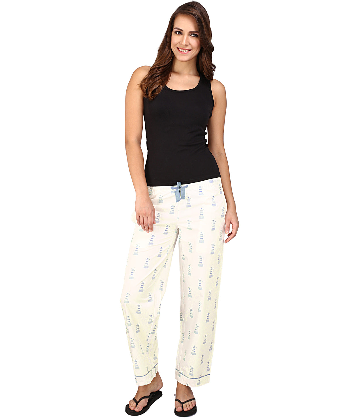 Lighthouse Womens Printed Pyjama
