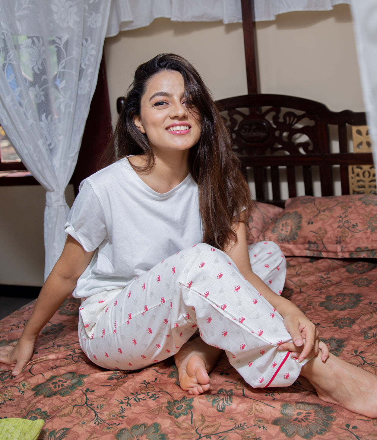 Patricia Womens Printed Pyjama