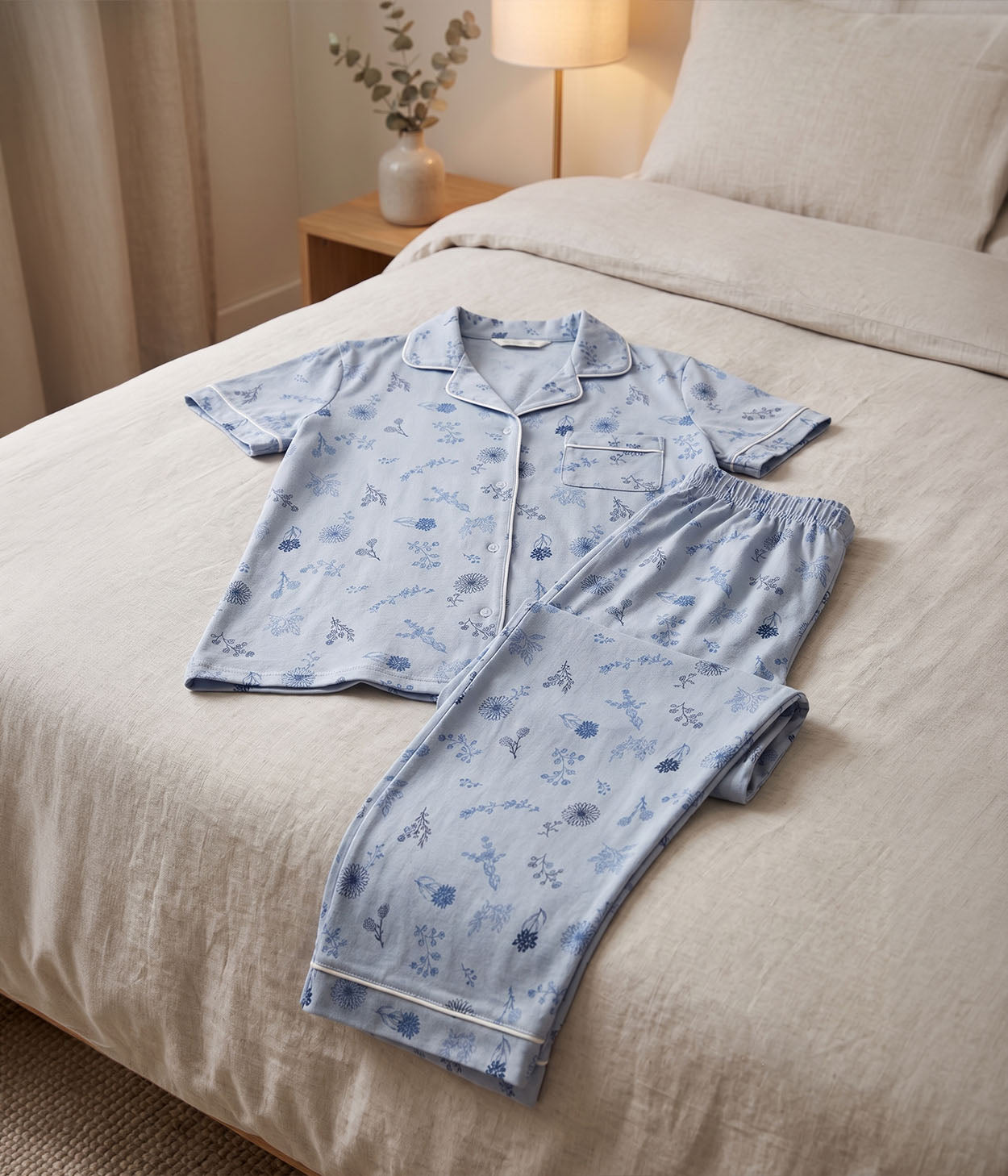 Blue Meadow Women's Nightset