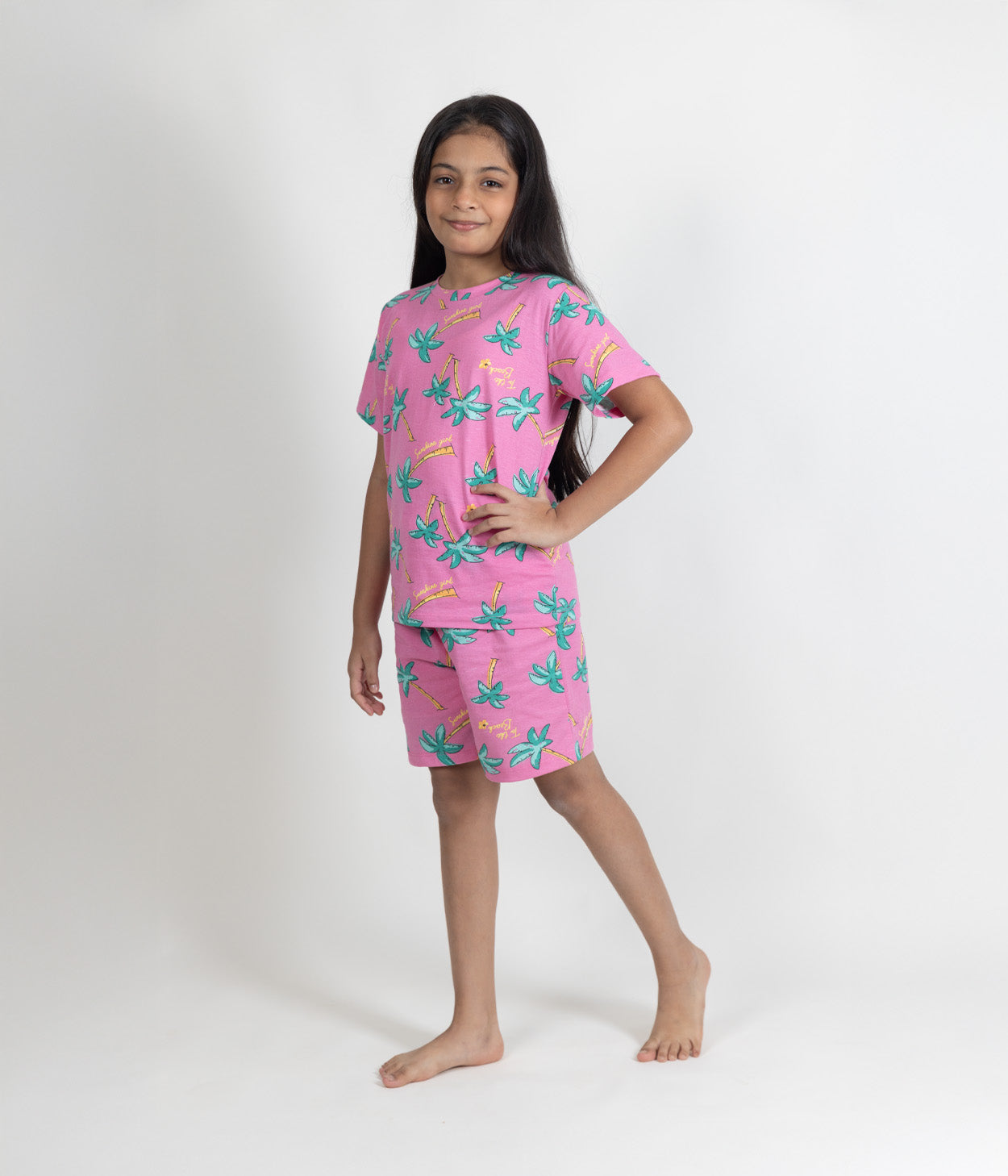 Aloha Vibes Kids Shorts Set