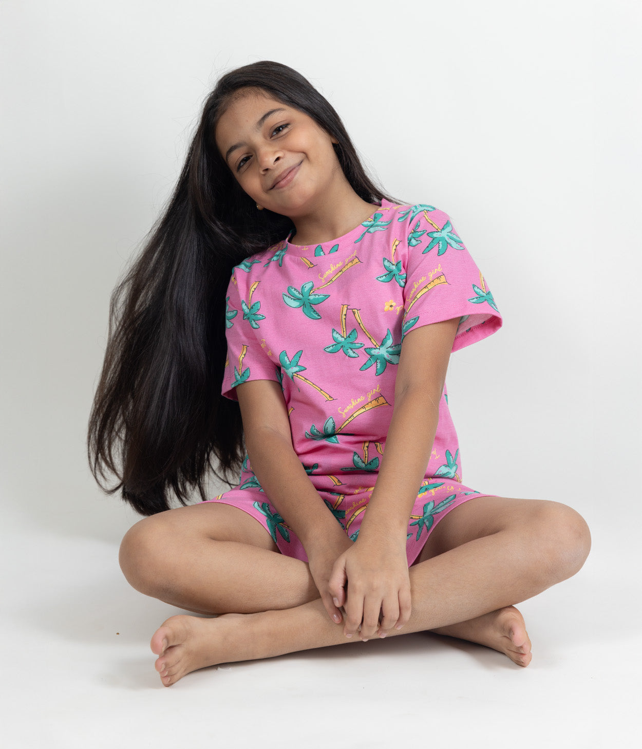 Aloha Vibes Kids Shorts Set