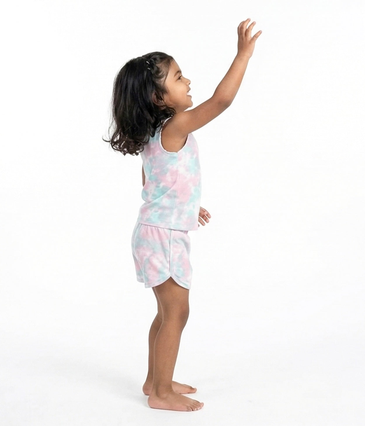 Bubblegum Skies Kids Sleeveless Set