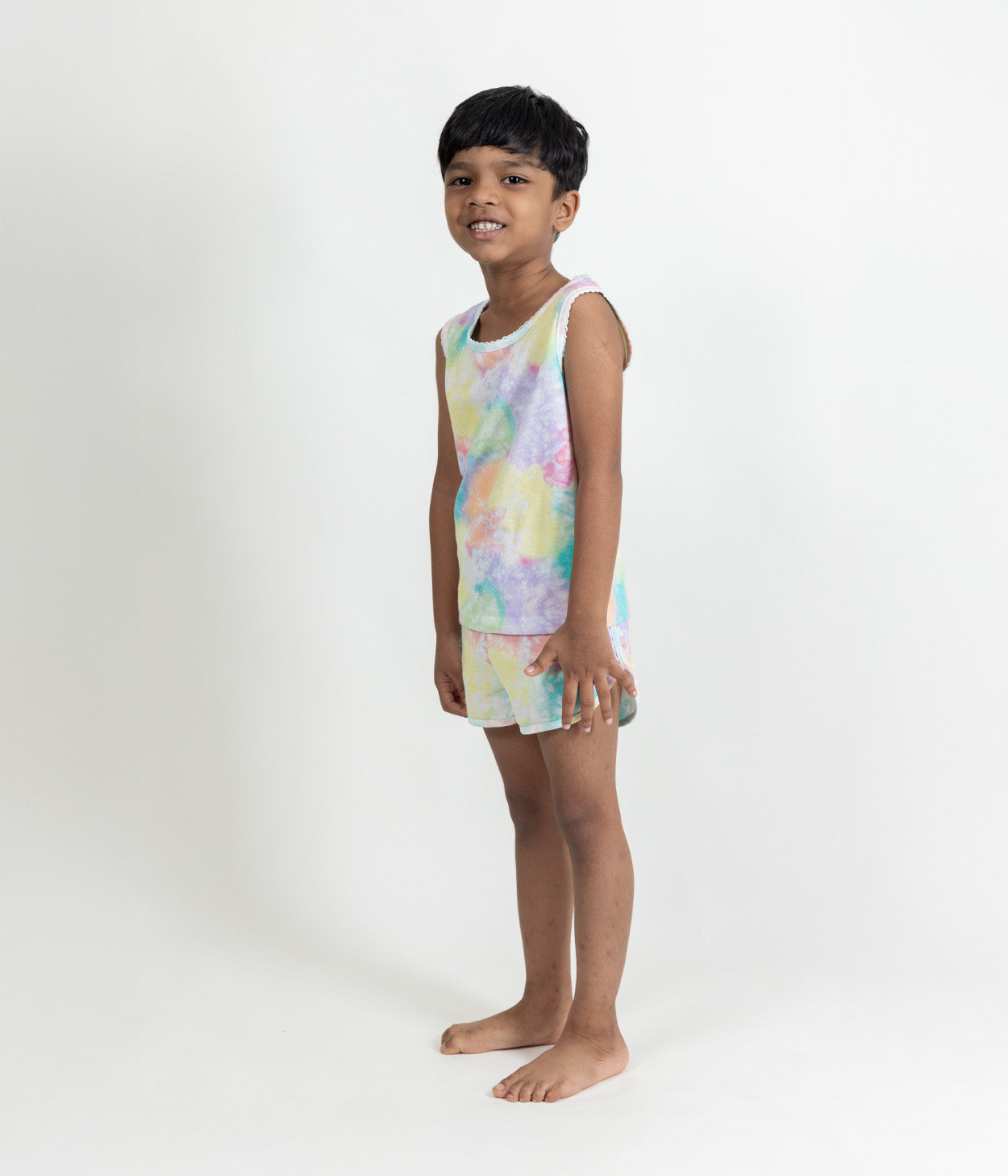 Cotton Candy Kids Sleeveless Set