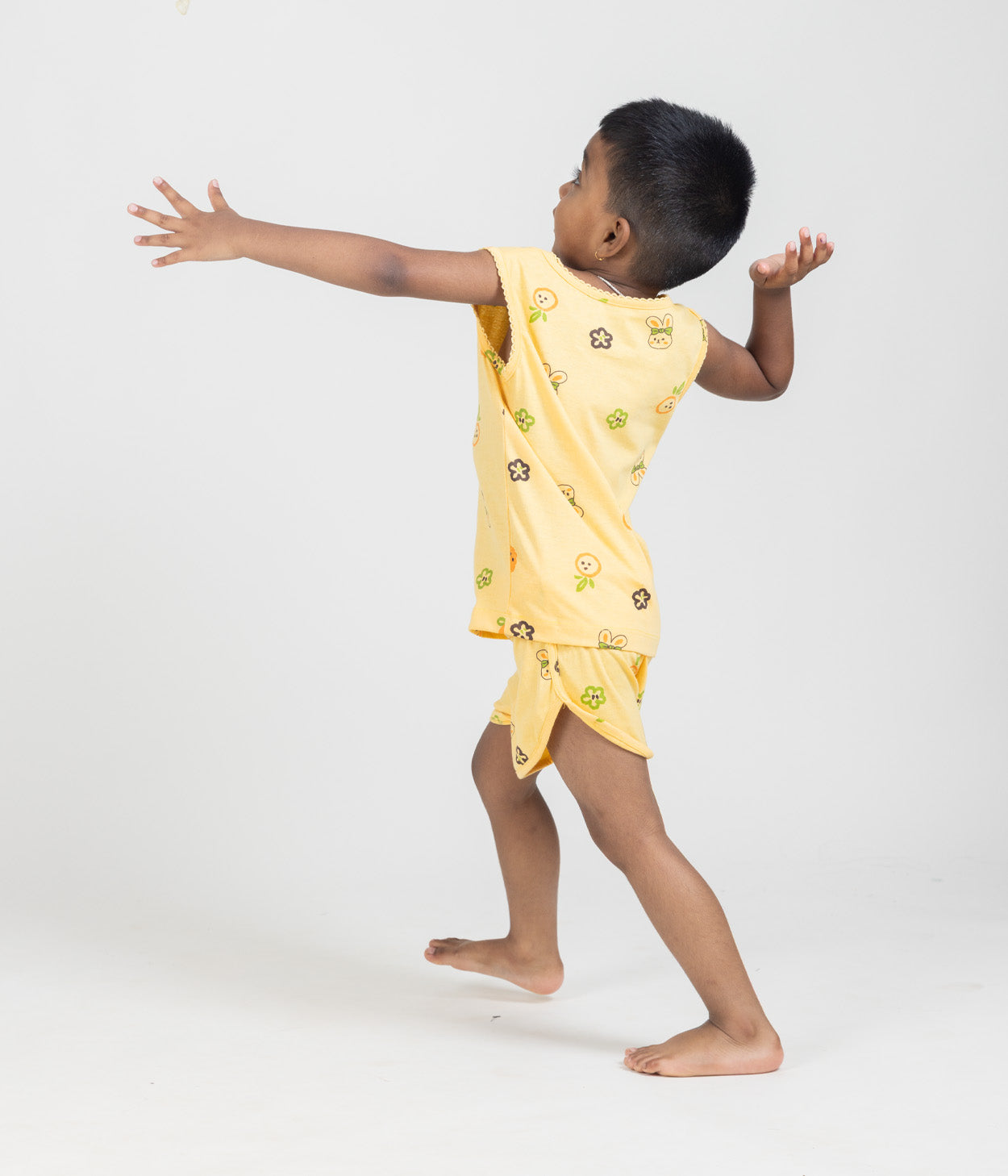 Cuddly Bunny Kids Sleeveless Set