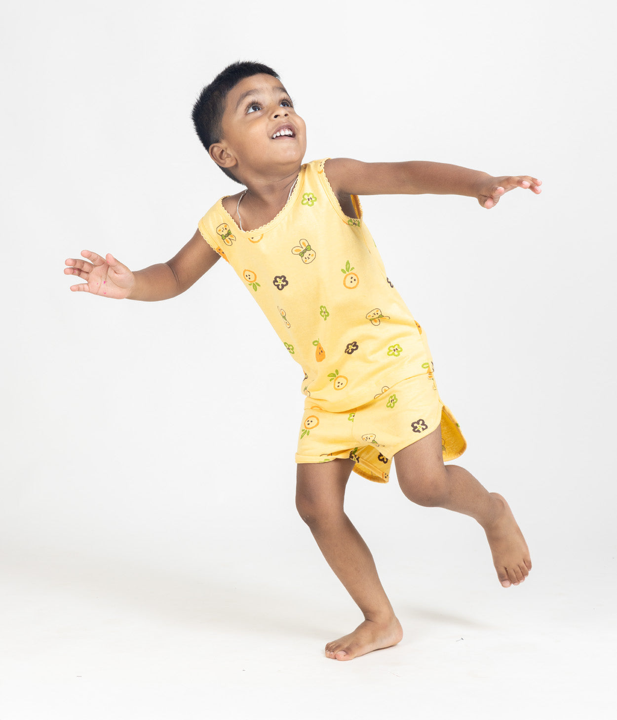 Cuddly Bunny Kids Sleeveless Set