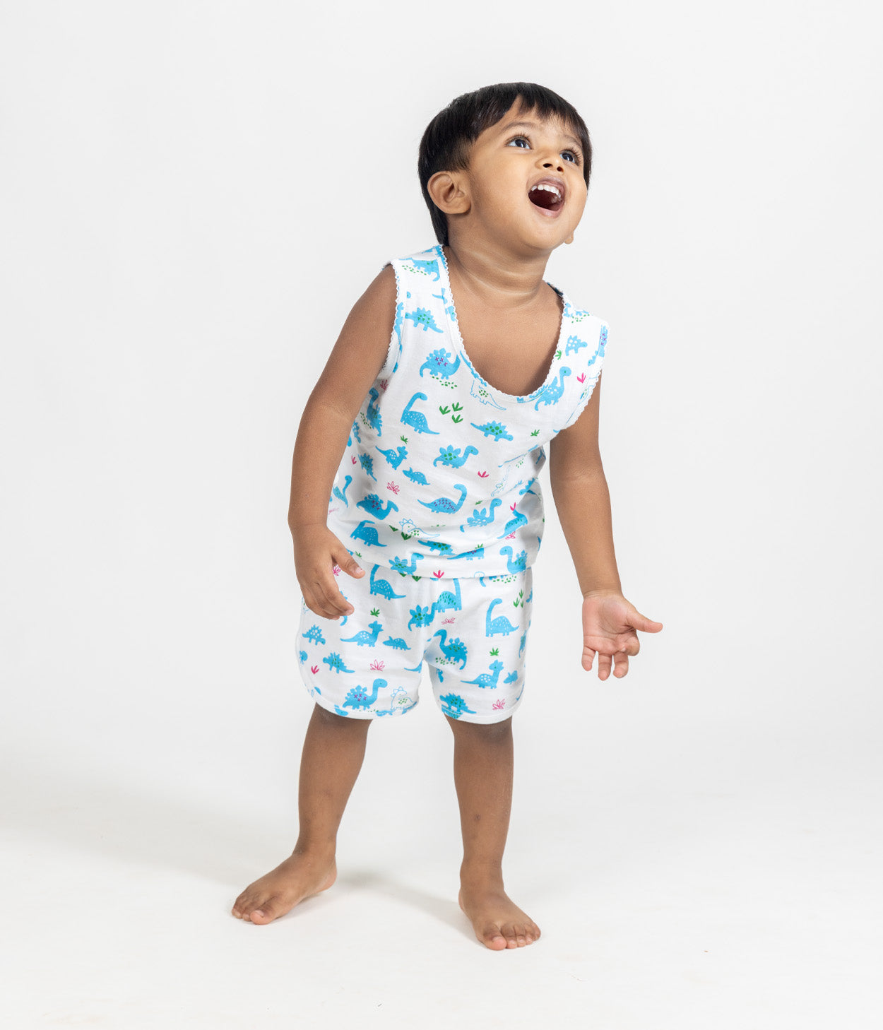 Dinosaurs Kids Sleeveless Set