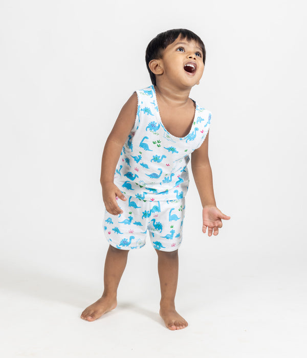 Dinosaurs Kids Sleeveless Set