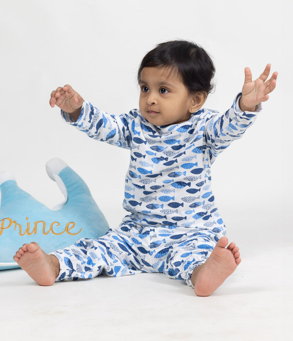 Fishes Baby Nightset
